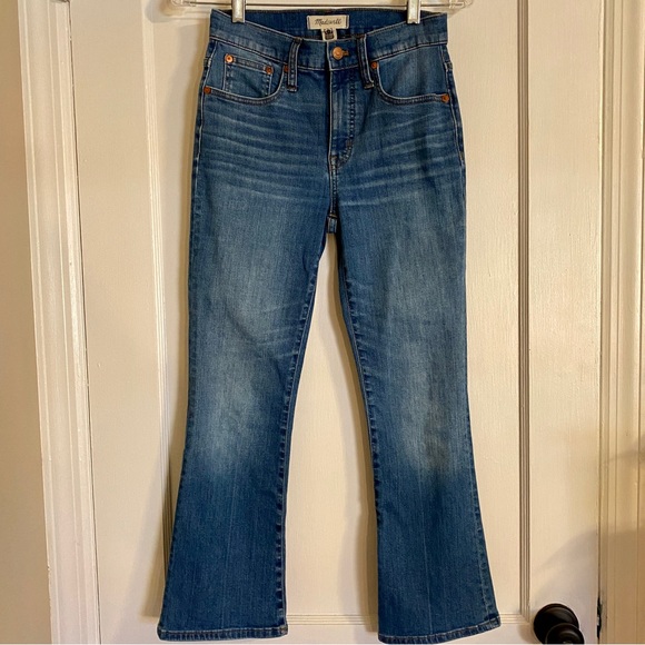 Madewell Cali Demi-Boot Jeans in Tierney Wash 25 - Picture 2 of 6